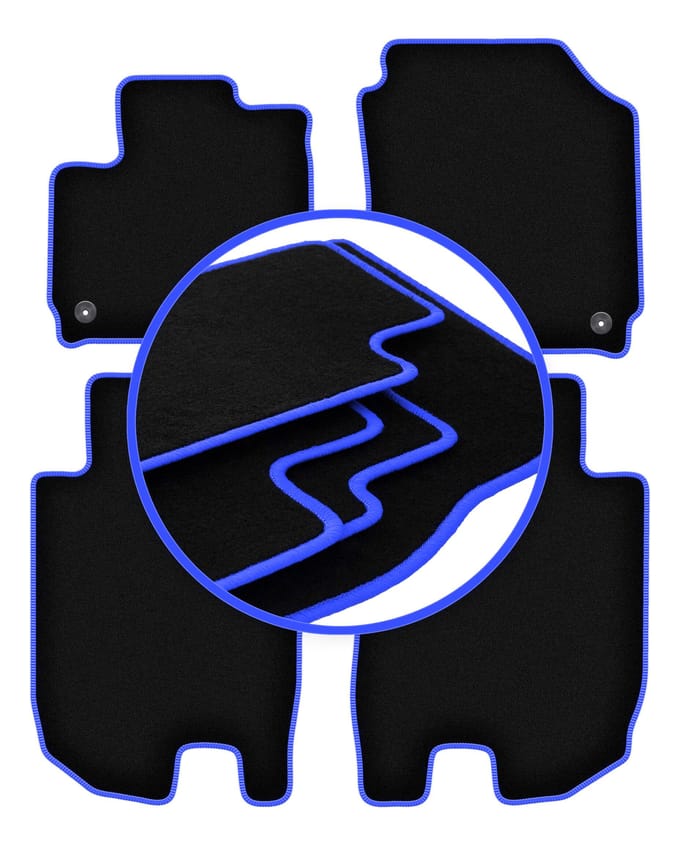 CARLUX-BLUE automatten voor: Honda HR-V III crossover (2018-)