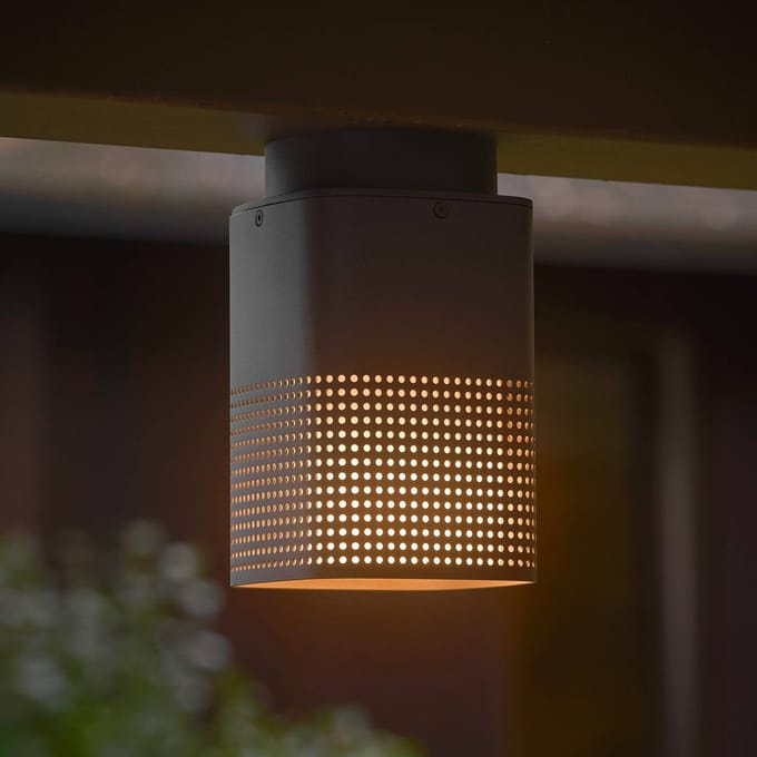 Nordlux Sidara Seaside buiten-downlight, antraciet, IP54, E27