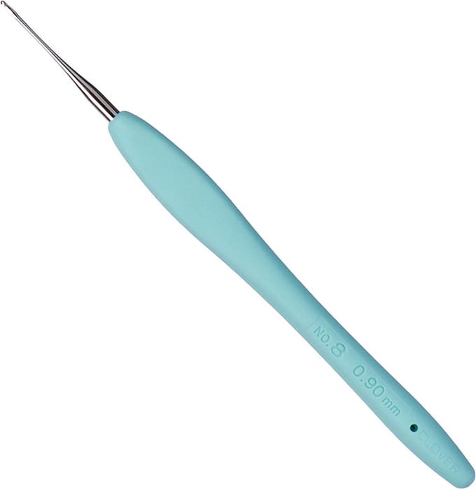 Clover Amour haaknaald staal 0.90mm