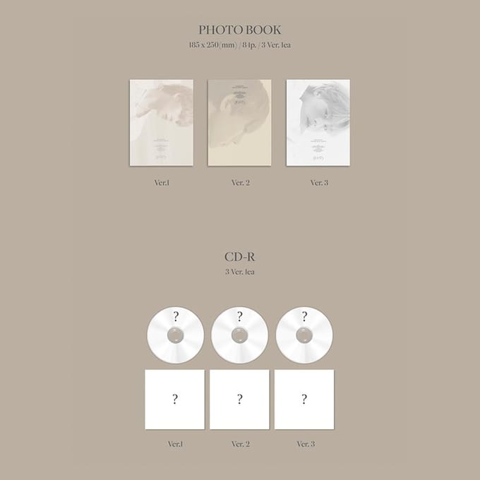 JOOHONEY(MONSTA X) LIGHTS 1e mini-album + gratis geschenk VER 3