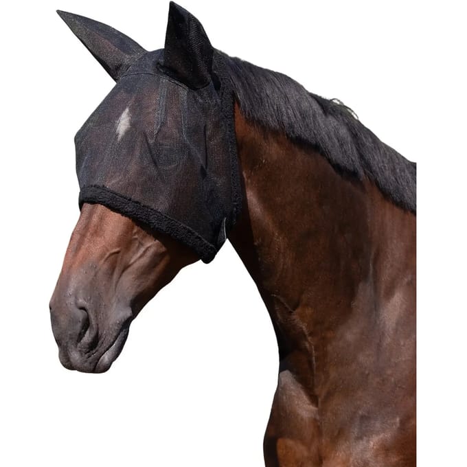 Anti-vliegenmasker voor paarden Q-essentials Fly