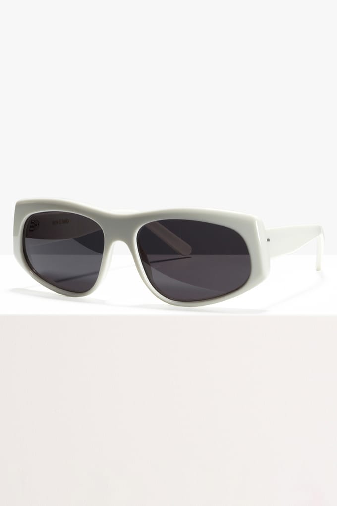 Ace & Tate Billy White Größe: OS | Sonnenbrillen Outlet | Unisex | Weiß