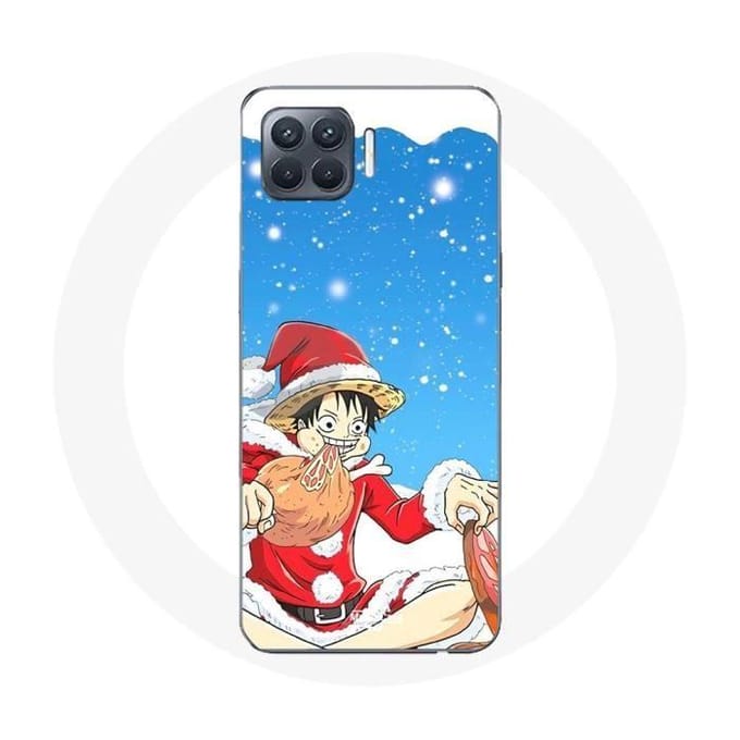 Coque pour Oppo A93 Anime One Piece Luffy Le jour de Noël 2023