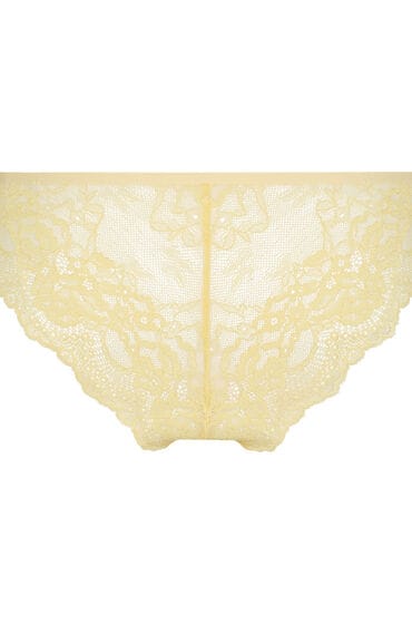 Hunkemöller Invisible brazilian Lace Back Geel
