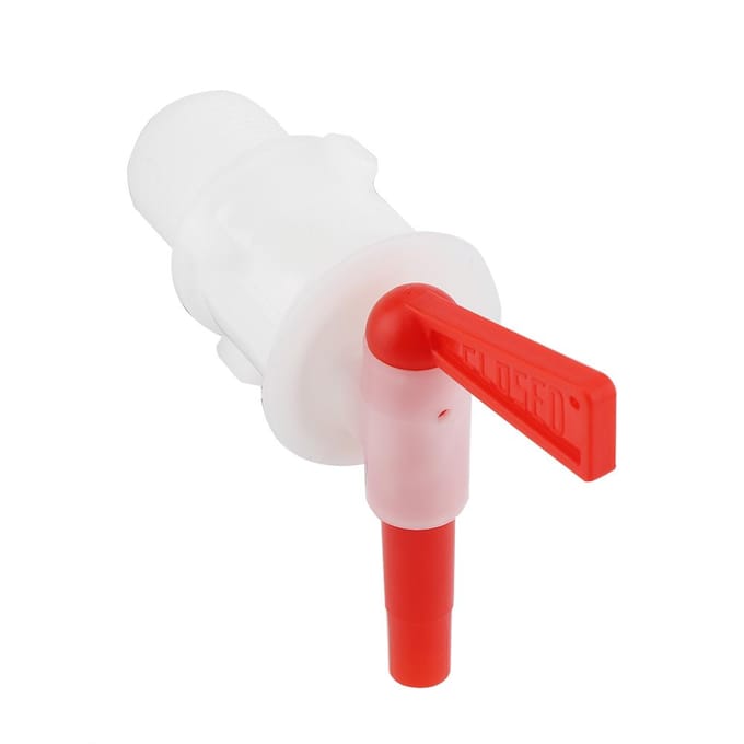 Bottel Emmer Plastic Tapkraan Home Brouwen Fles Tap Kraan voor Bier Wijn white