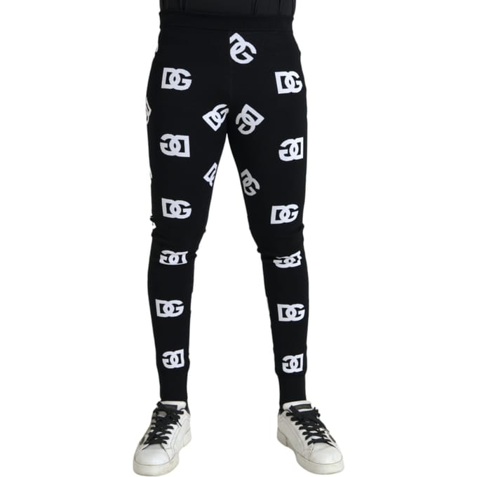 Logo Print Leggings Stijl Pan75061