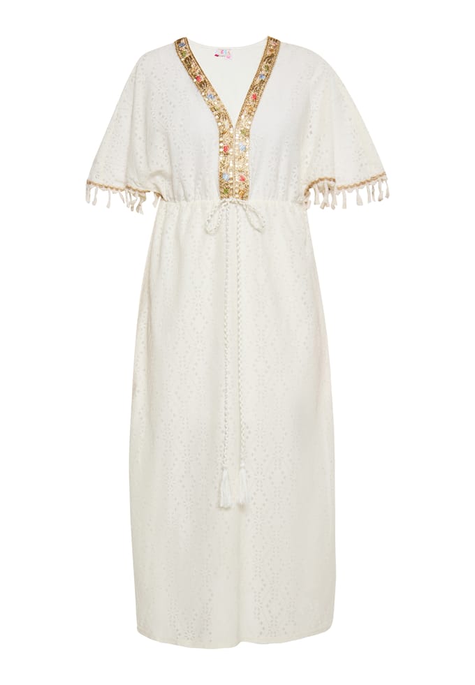 IZIA Jurk Dames wit