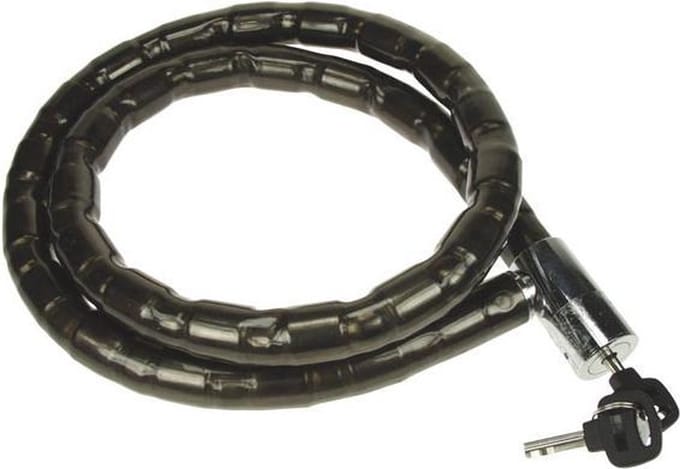 Perel Kabelslot Gepantserd 120 X 2,2 Cm Staal Zwart