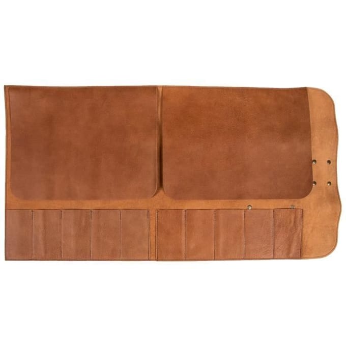 Trousse à Couteaux - ARCOS - Professionnelle - Cuir - 10 Emplacements - 863 x 446 mm