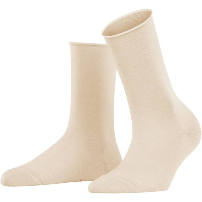 FALKE Active Breeze eenkleurig lyocell sokken dames beige - maat 35-38