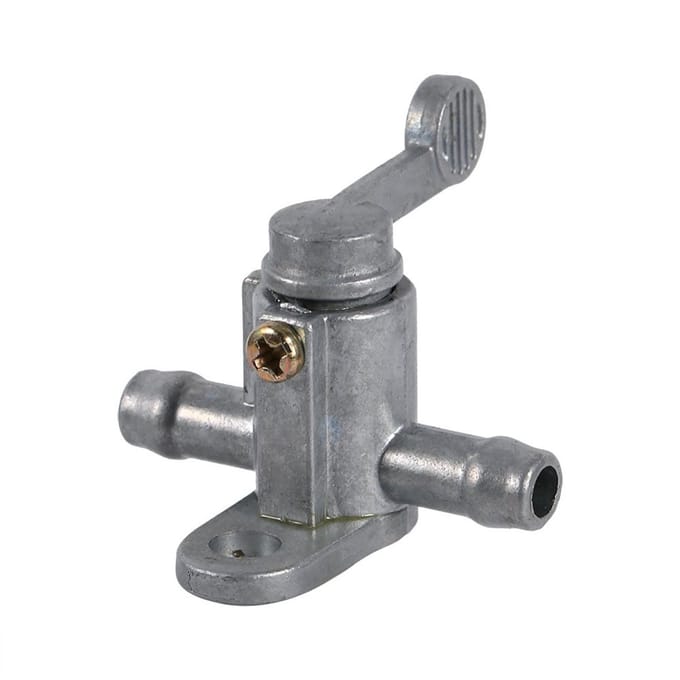 Dailygoods - Aluminium Inline Brandstofkraanschakelaar 8 mm voor Motorrijden