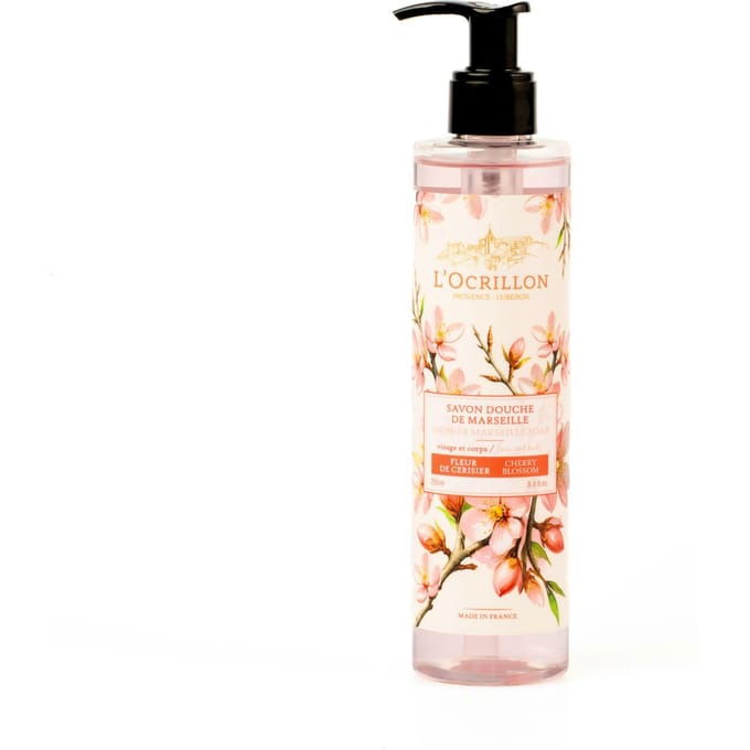 L'Ocrillon Shower Marseille Soap Cherry Blossom 250 ml