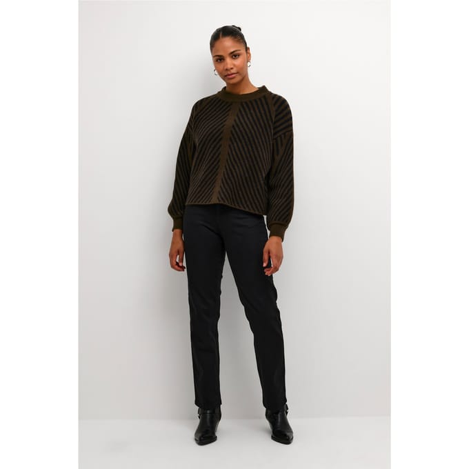 Pullover Regular fit black brown