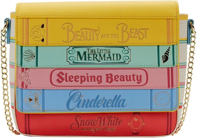Loungefly Disney - Princess Books Classics Crossbody Tas - Lichte Schoudertas.