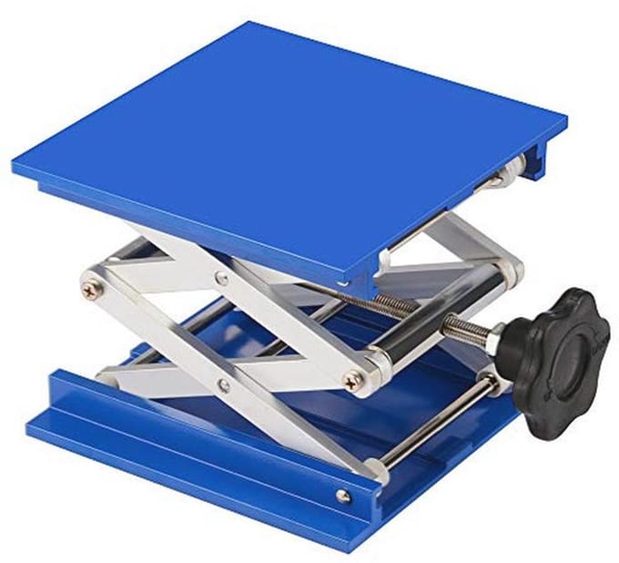 8 x 8 Inch Laboratorium Lift Platform met Verstelbare Hoogte