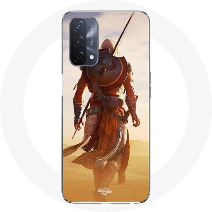 Oppo A93 5G-behuizing Assassin's Creed Soldier terug