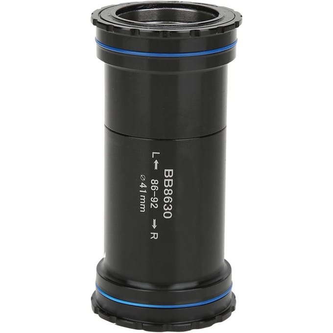 Boîtier de pédalier à cuvettes press-fit imbriquées BB86 BB92 pour cadre de vélo black