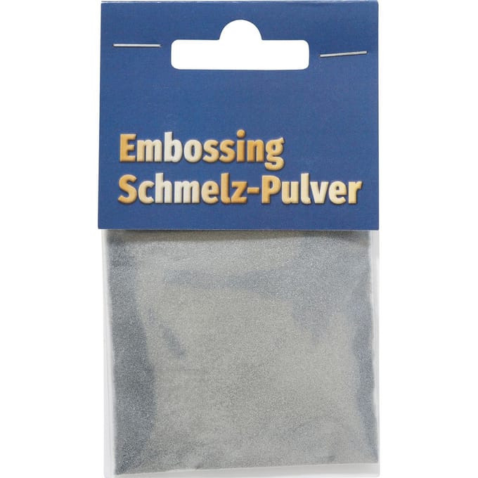 Bakpoeder voor embossing, 10 g - Zilver