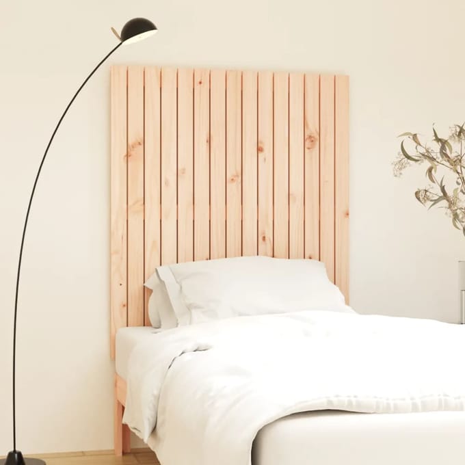 vidaXL - Wandhoofdbord - 95,5x3x110 - cm - massief - grenenhout