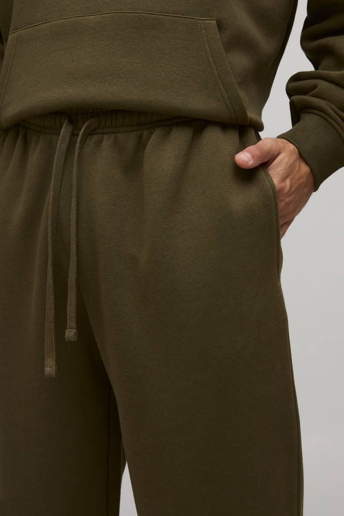 Essential Baggy Jogger | Dark Olive | Size Small