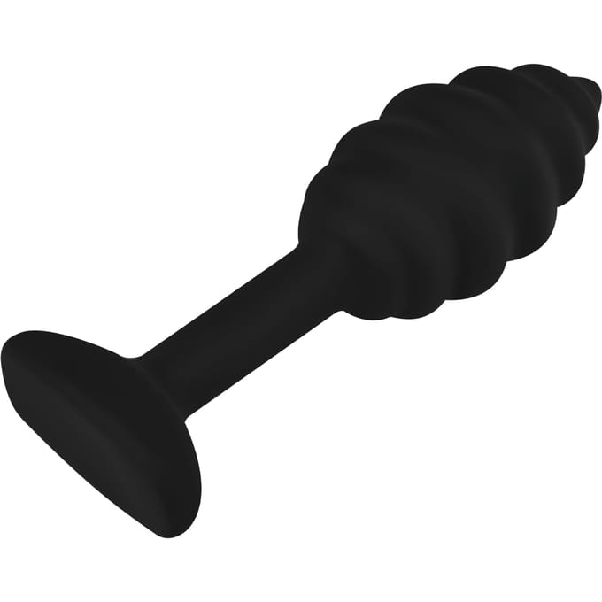 Gestructureerde analplug, 6,2 cm