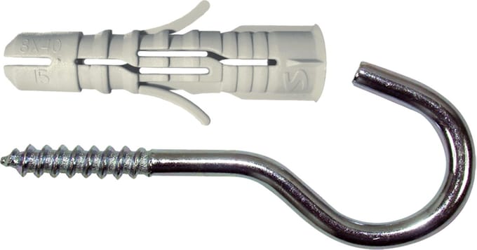SMART | plug + schroefhaak Ø 6x30 NZN | 10 st