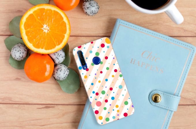 Honor 20 Lite TPU bumper Dots
