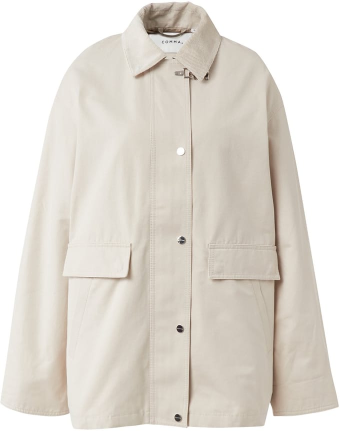 Dames Button-up Katoenmix Jas COMMA Fiel