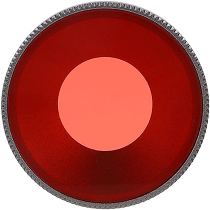 Camera Duikfilter Rood Optisch Glas met Opbergdoos Onderwater Fotografisch Filterlens voor Action 3 red