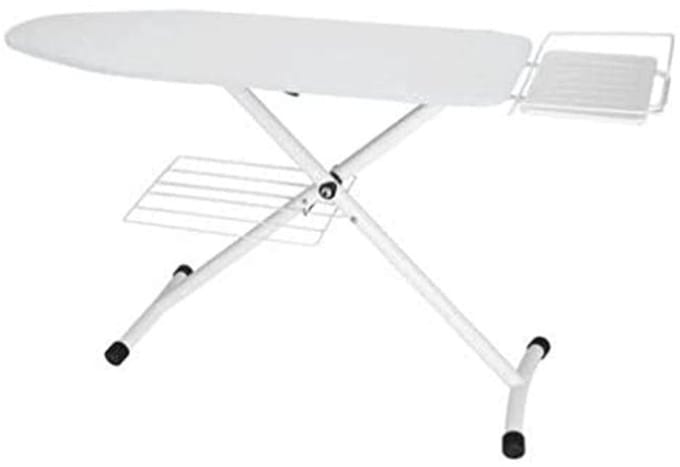 Strijkplank met Wasrek en Wielen - 122 x 43.5 cm