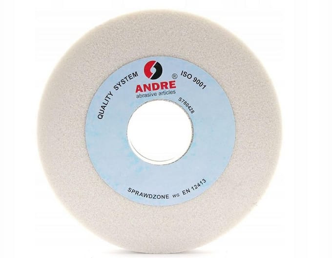Andre Serie - Platte Slijpsteen - 200mm x 20mm x 51mm - Elektrokorund - Keramisch Bindmiddel