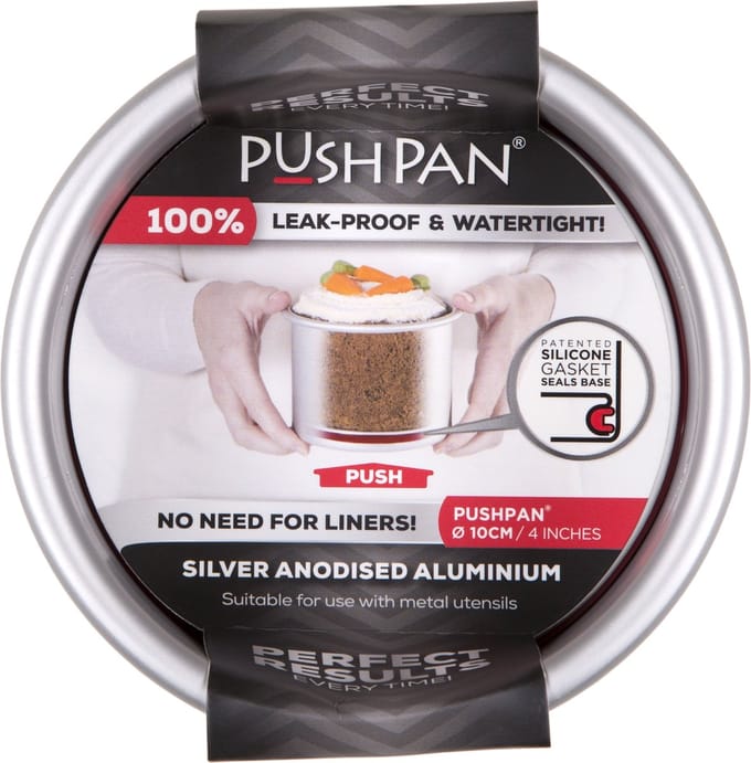 Wham PushPan Bakvorm Ondiep ø 10 cm