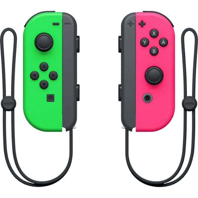 Nintendo Joy-Con Pair Neon Green/Neon Pink - Wireless Controller - Nintendo Switch