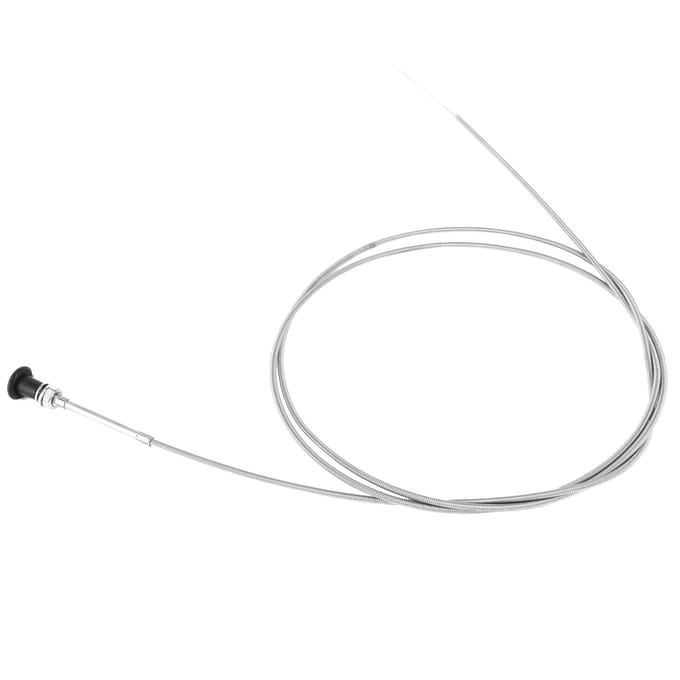 Universele 96-inch Auto Gaskabel Push Pull Choke Bedieningskabel voor Go-kart Motorfiets Accessoire white