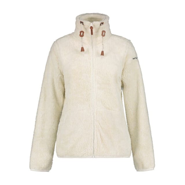ICEPEAK - Colony - Fleece sweater met rits dames - Wit