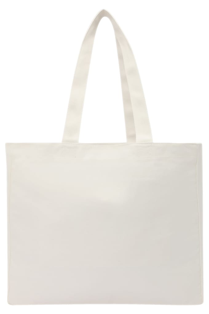 FILA Navigli Graphic Canvas Shopper Egret Maat: OS | Shoppers Outlet | Unisex | Wit