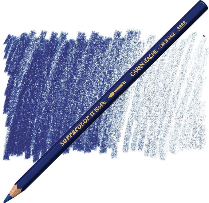 Caran d'Ache Supracolor aquarel potlood 149 night blue