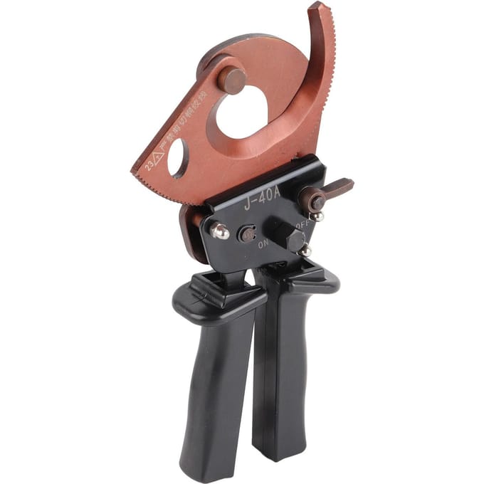 J40A 300mm2 Ratel Industriële Kwaliteit Kabelschaar Hardware Handbediend Snijgereedschap brown