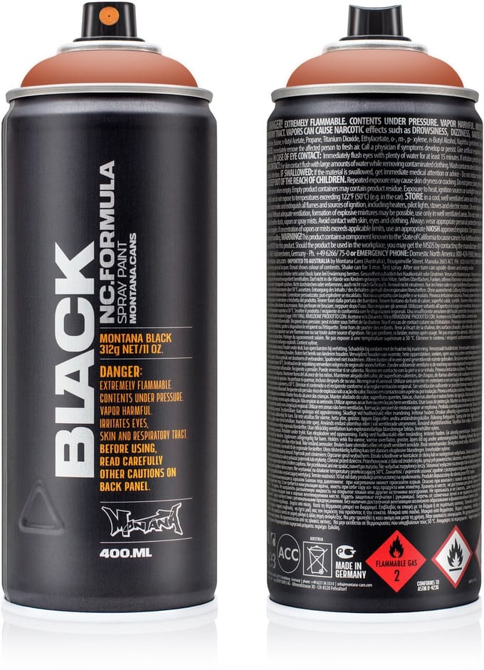 Montana BLACK 1060 Hazle spuitbus 400ml