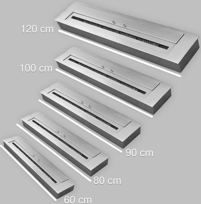Design4AlleZ bio ethanol brander 100 cm