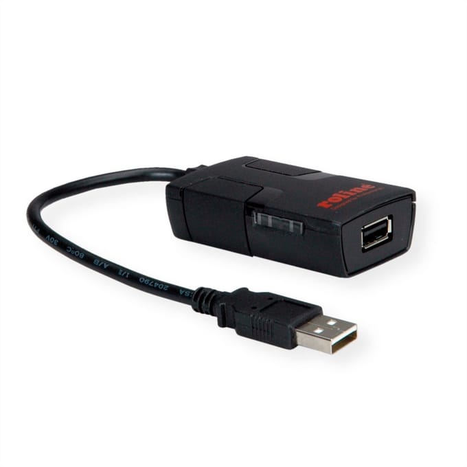 Roline 12.02.1091 Converter [1x USB 2.0 bus A - 1x USB-A 2.0 stekker]