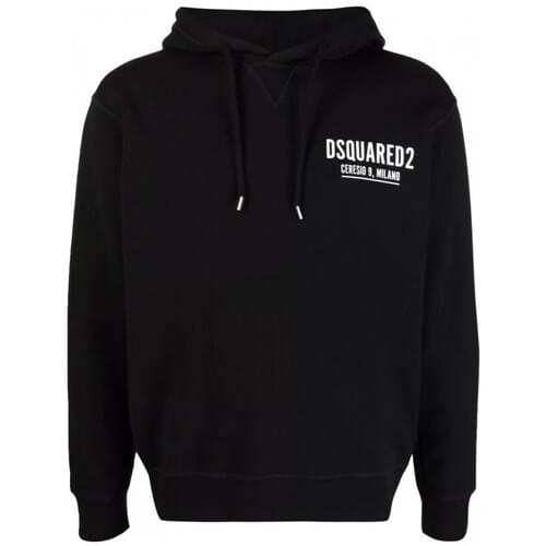 Sweat à capuche Milano pour homme DSQUARED2 - Taille: XXL black