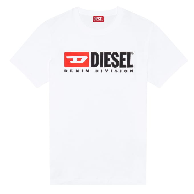 T-shirt met labeldetail