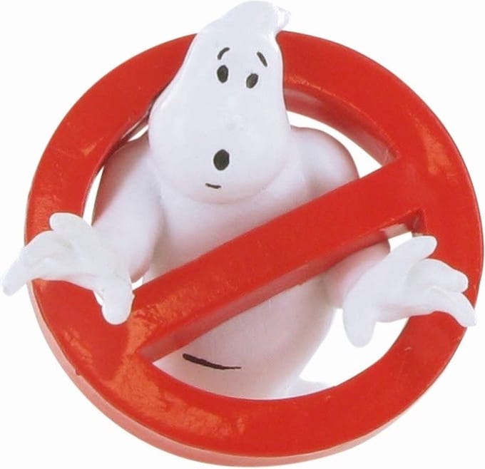 Comansi Speelfiguur Ghostbusters: Logo 5 Cm Rood/wit