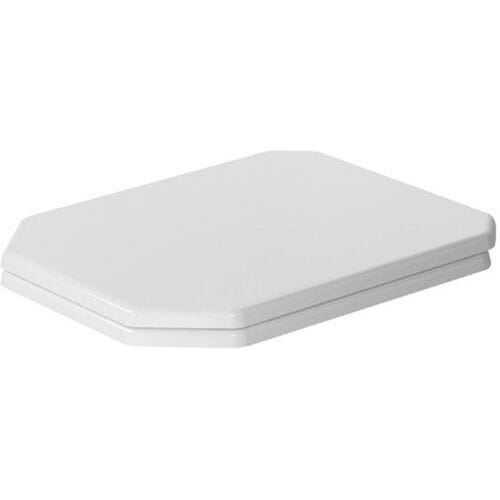 Duravit Serie 1930 WC-zitting 36.7x43.7x3.6cm met softclose met quickrelease Kunststof wit Glanzend
