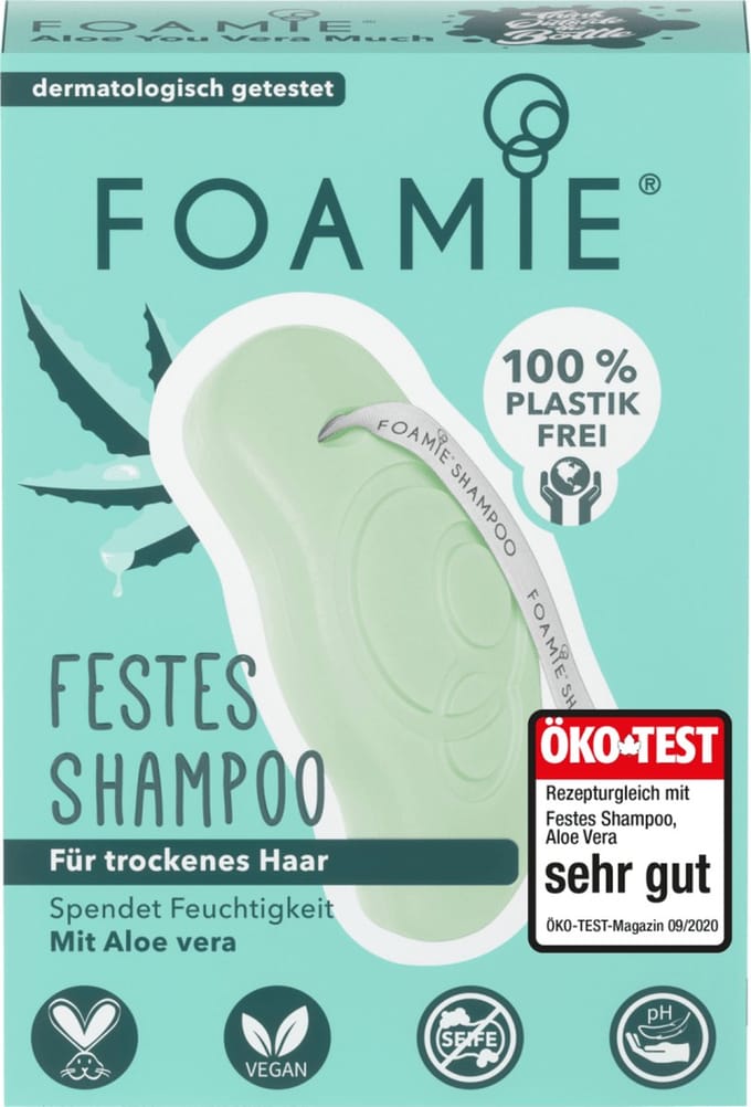 Foamie Vaste shampoo droog haar, 80 g