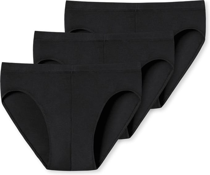 Uncover by Schiesser 3PACK Supermini Heren Onderbroek - zwart
