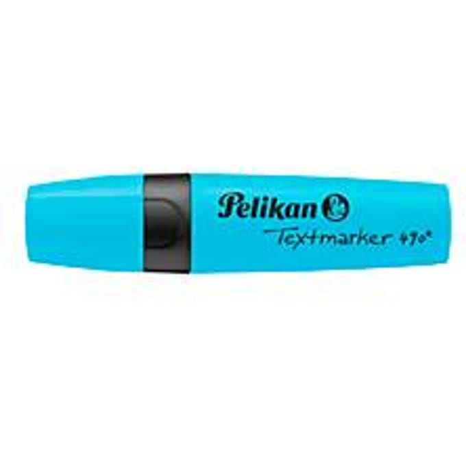 Pelikan Textmarker 490 - Markeerstift - Blauw - 10 stuks