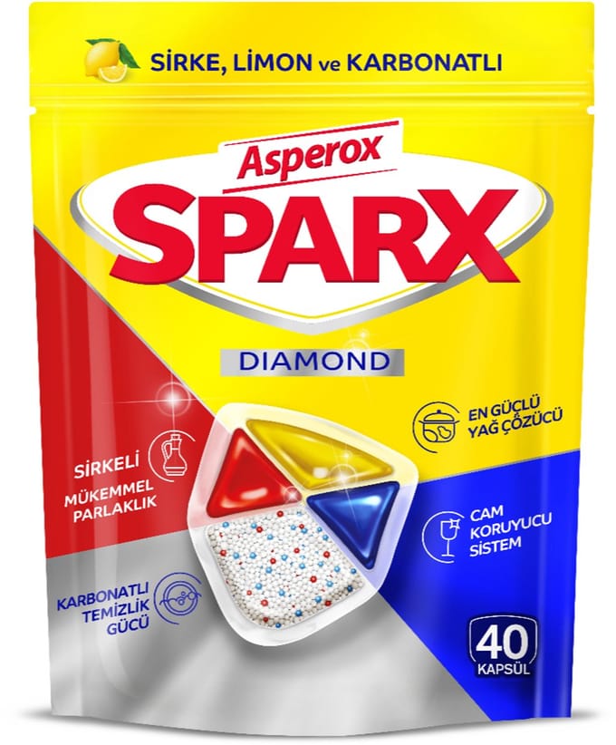 Asperox Sparx Vaatwasser 40 Capsule