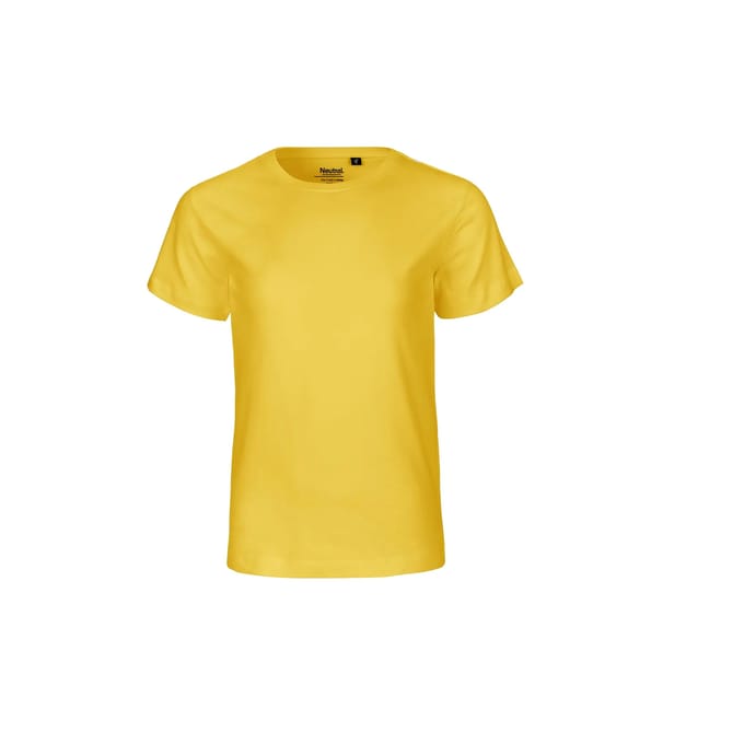 Neutral Kids´ Short Sleeve T-Shirt NE30001 - Yellow - 92/98